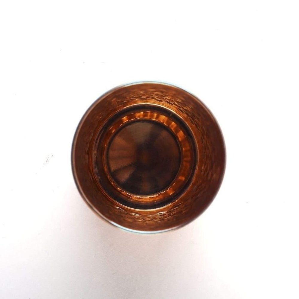 Being Classic - Hammered Copper Glass - Picture 2 of 8